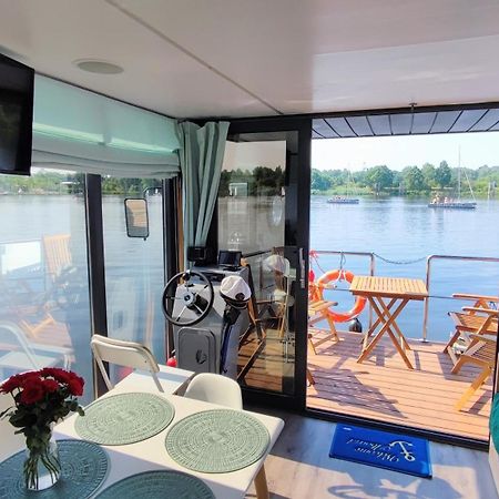 Апартаменти Houseboat Water Boy Apartament Plywajacy Dom Na Wodzie Lodz Вроцлав Екстер'єр фото